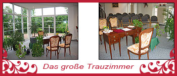 Das grosse helle Trauzimmer